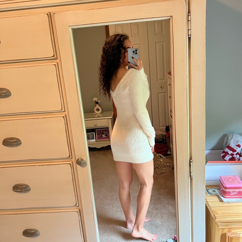 Abercrombie bodycon sweater dress